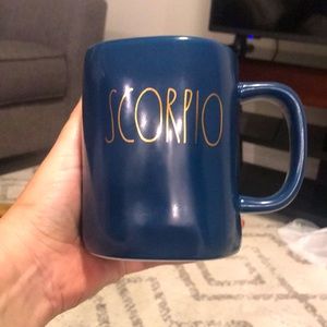 NWT Rae Dunn SCORPIO DOUBLE SIDED BLUE